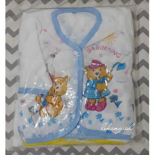 12 PCS ( 1 LUSIN ) BAJU BAYI LUSINAN LENGAN PANJANG