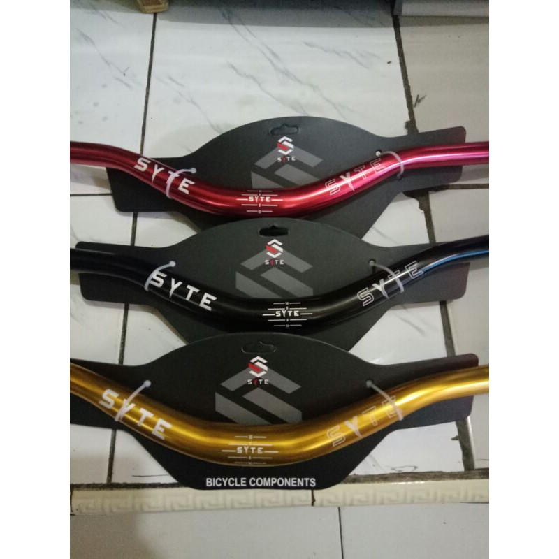 handlebar atau stang sepeda gunung merk syte ukuran oversize 31.8 panjang 78cm