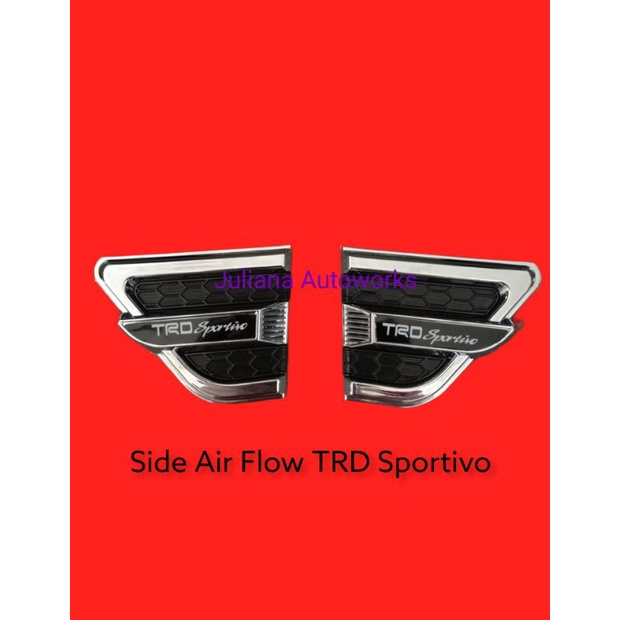 Side Vent Air Flow Sporty Suzuki Ertiga TRDSportivo Terios Daihatsu Nissan Innova