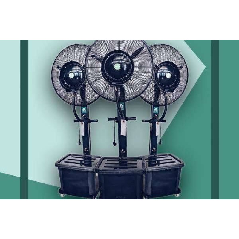 Kipas Blower SSS Kipas embun 26 inch kipas air 26 inch mist fan 26 inci kipas misty fan kipas 26 inc