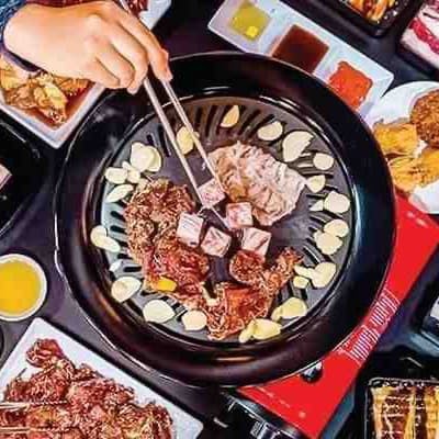 BAROKAH GAMIS Cookorean Smart Grill fry hotpot 2 in 1 masak panggang ala korea bbq