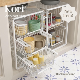 Jual 【TEC】KORI Rak Dapur Laci Serbaguna Bawah Rak Bawah Wastafel