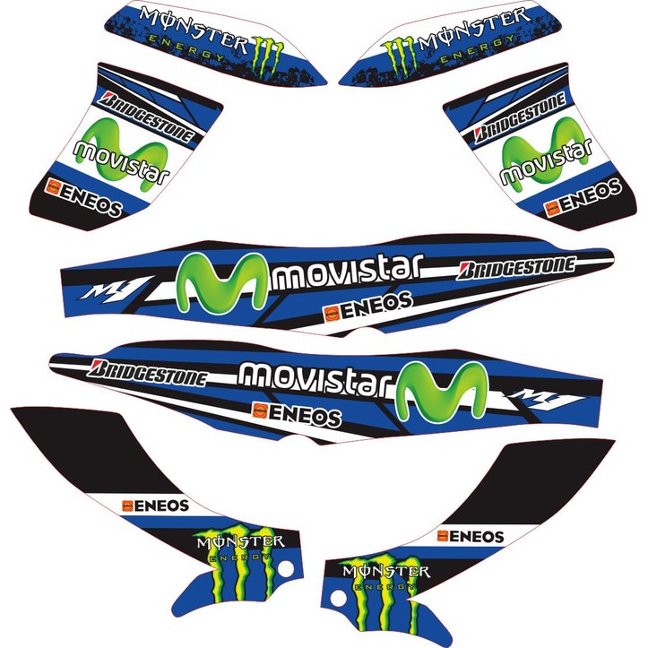Sticker Jupiter Z Striping Movistar