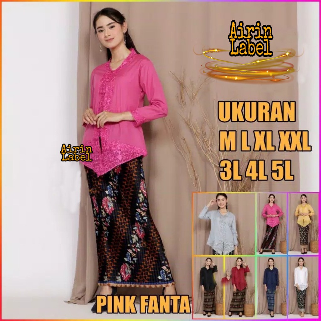 SETELAN KEBAYA ENCIM TERMURAH/KEBAYA ENCIM/KEBAYA ENCIM MODERN/KEBAYA JUMBO/BAJU KEBAYA