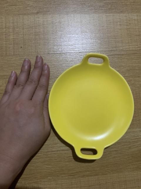 Unik Piring Mini Keramik Bentuk Wajan/mangkok Kecil/plate Mini