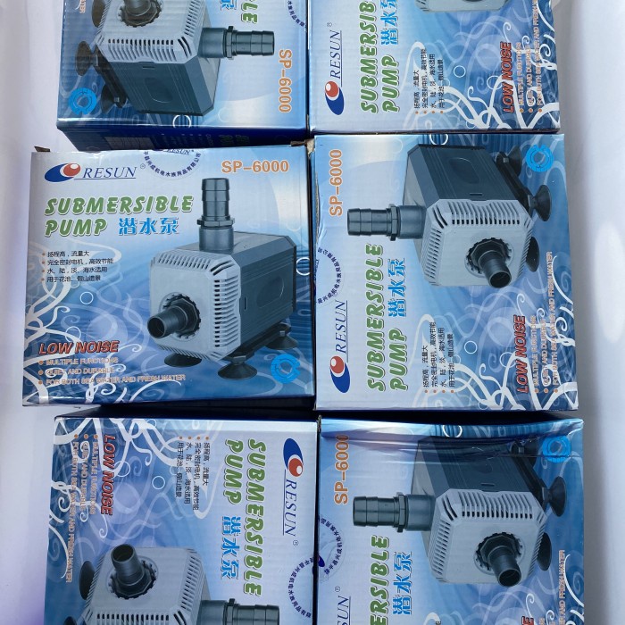Mesin Pompa aquarium celup resun sp 6000 sp-6000