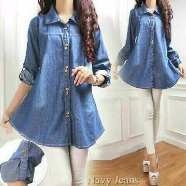 Fourfashion Tunik Babydol JEANS