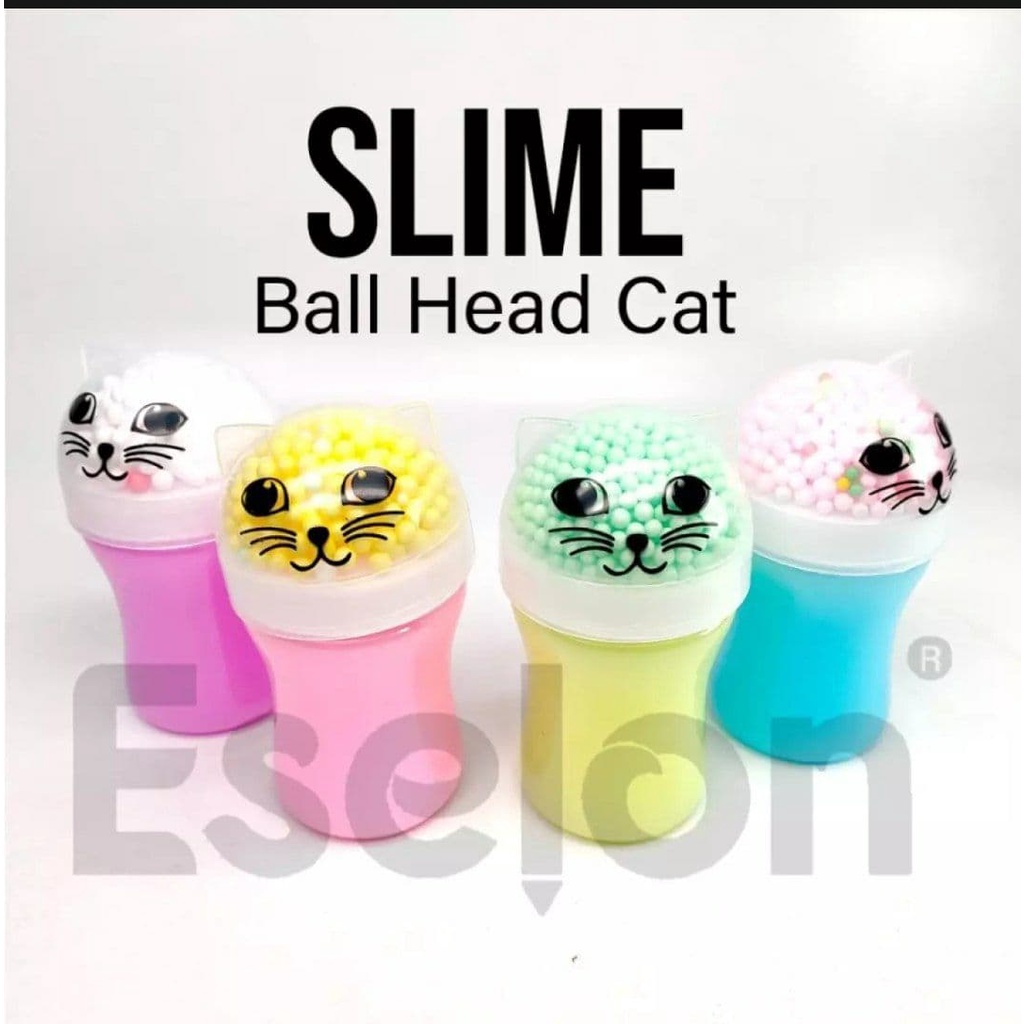 SLIME IMPORT MAINAN BOLA + KUCING