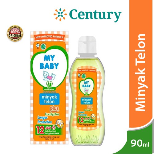 My Baby Minyak Telon Plus Eucalyptus Longer Protection 90ml