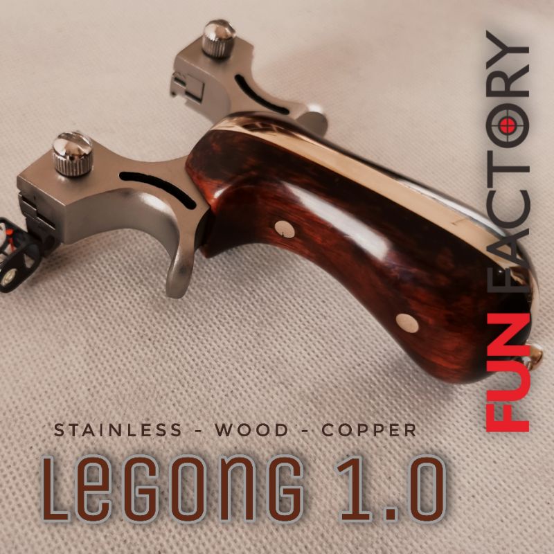 Ketapel OTT Stainless - LEGONG 1.0 (Back Screw - Baut Belakang)