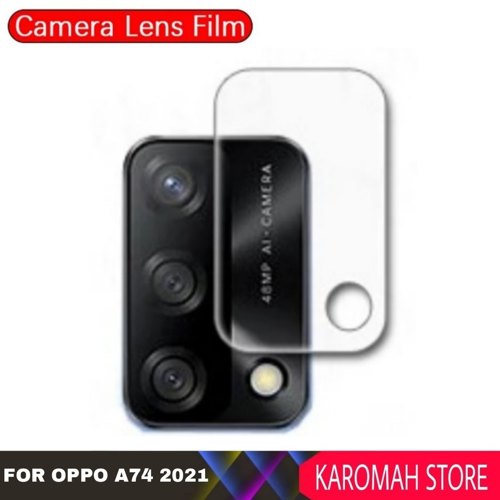Tempered Glass Oppo A74 / F19 Screen Guard Protector Camera