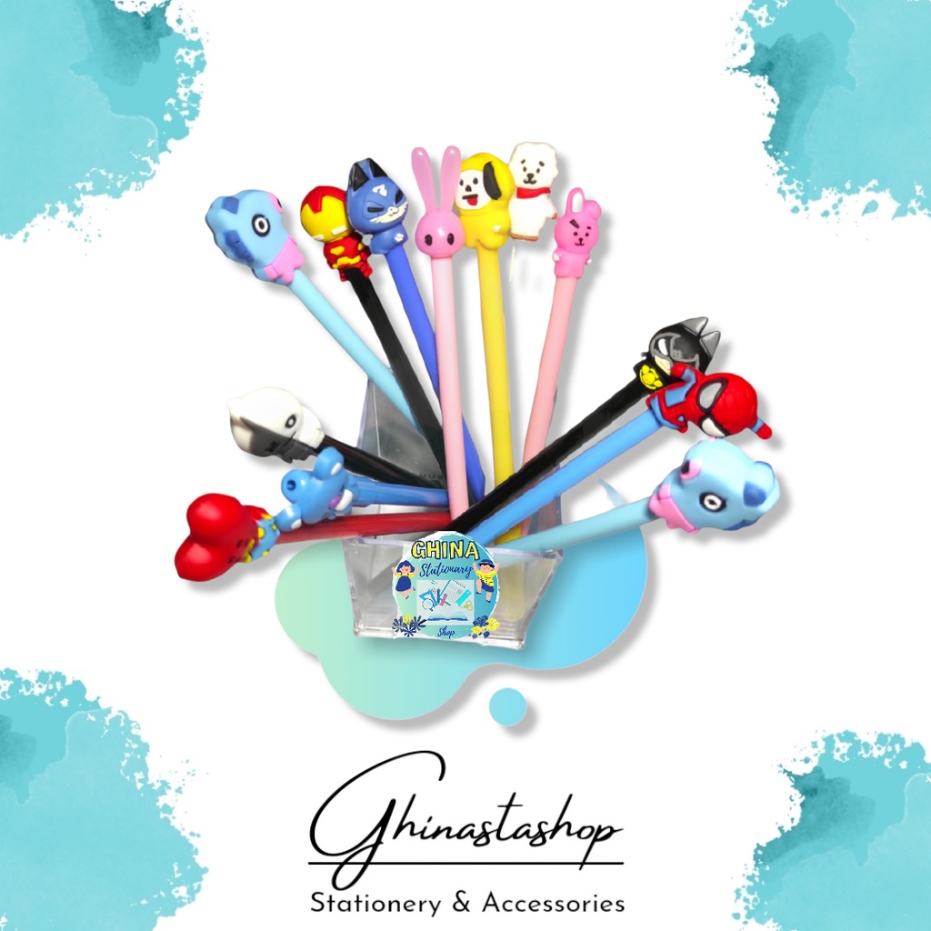 

Pulpen Karakter Anak Lucu / Imut / Pulpen Sekolah Anak