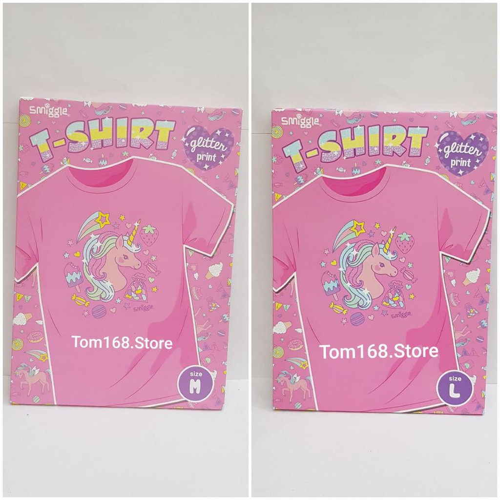 SMIGGLE T-SHIRT UNICORN M/L