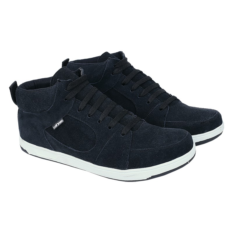 SEPATU KULIT HITAM SEPATU CASUAL PRIA MRZ760