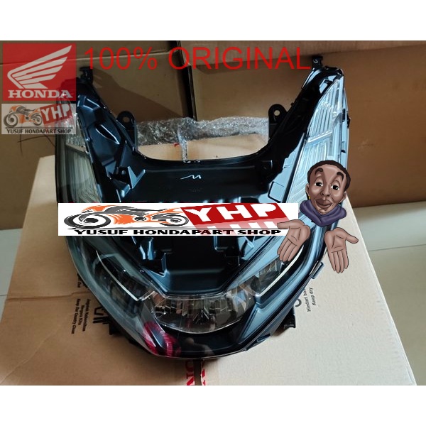 LIGHT ASSY FRONT COMB NEW HONDA PCX 160 21 33100-K1Z-N21 ORI AHM