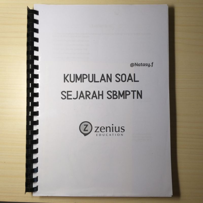 Buku Kumpulan Soal TKA Soshum UTBK SBMPTN Zenius