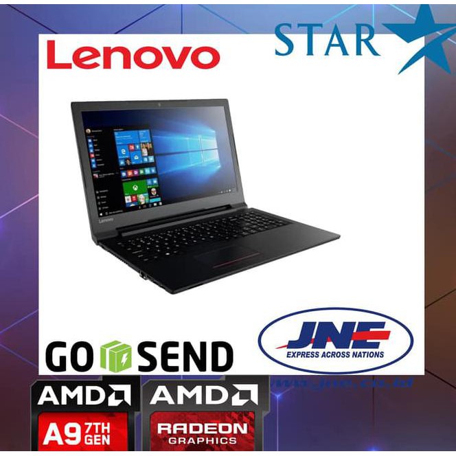 Hot Sale ! Laptop Gaming Design Lenovo V110 14Ast Amd A9 9420 / 4Gb Vga 2Gb Resmi Paling Dicari