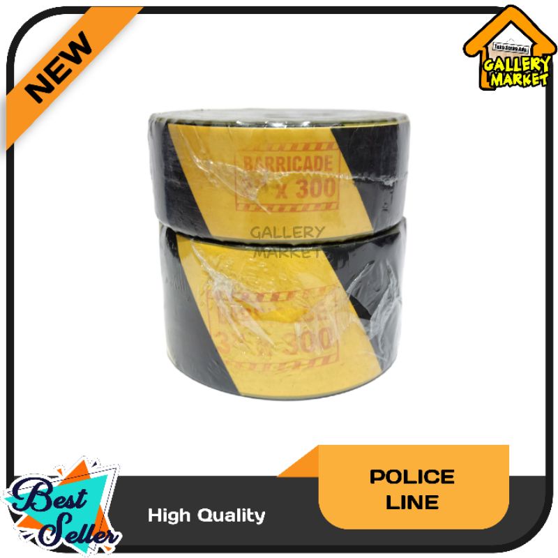 Police Line / Garis Polisi Barikade / Safety Line / Barikade Line High Quality