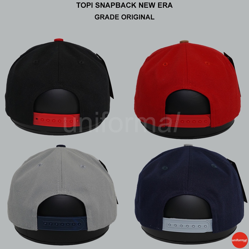 Topi Snapback Grade Import Topi Rapper Merah Dongker Abu Navy Hitam Logo Bordir Unisex Distro Baseball Bisbol Basseball Pria Wanita Cowo Laki Dewasa Polos Ori 100% Premium Murah Impor Tim Basket