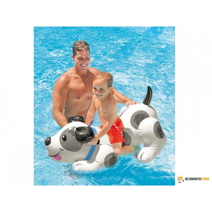 Pelampung renang Dog intex 57521 / Pelampung Renang Ride on intex