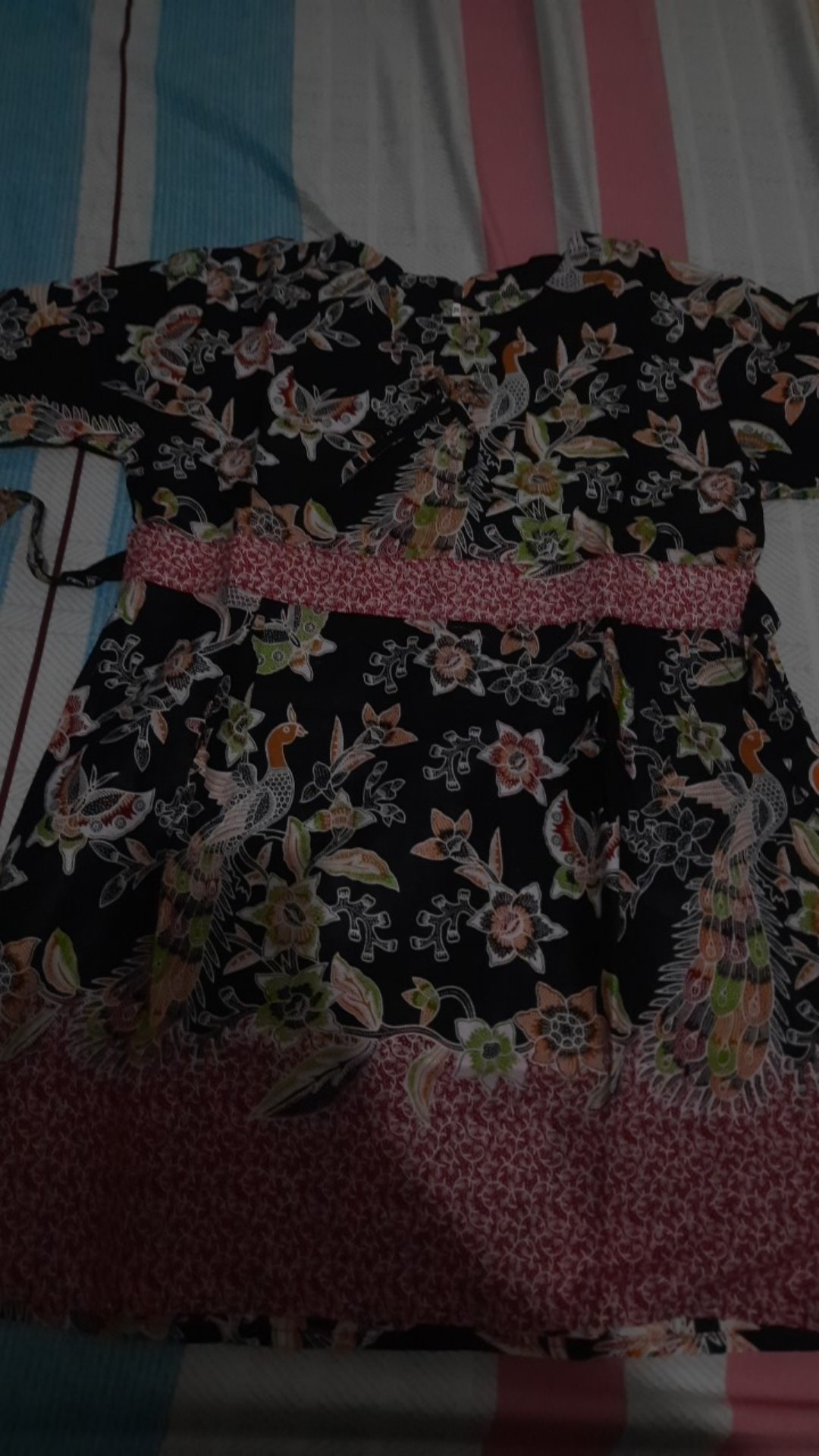 Baju Batik Anak Perempuan Umur 2-13 Tahun Terbaru / Dress Anak Batik Lengan Pendek Anak Cewek Murah