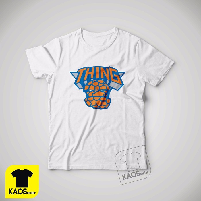 Kaos Tshirt Baju Combed 30S Distro Marvel The Thing katun combed 30s