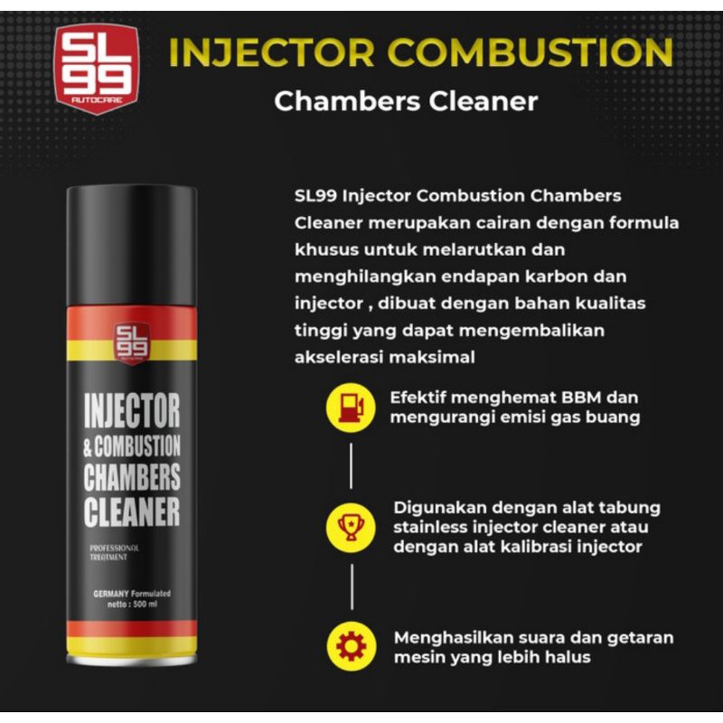 Injector Combustion Chambers Cleaner 500ml formula khusus pembersih injector mobil