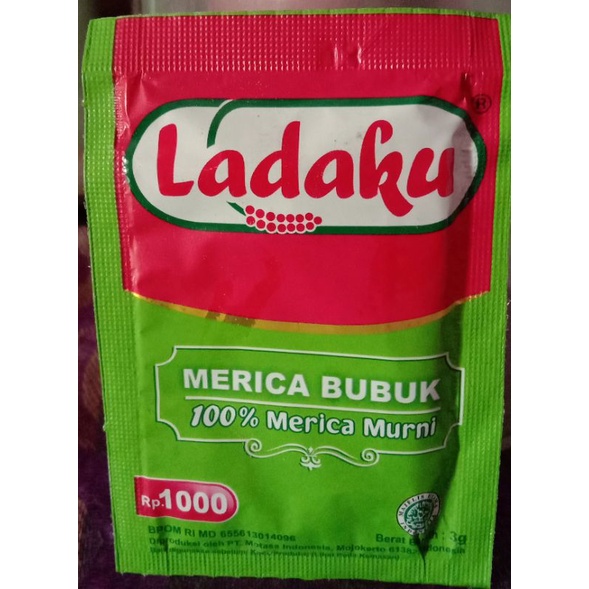 

Ladaku / Merica bubuk 1 sachet