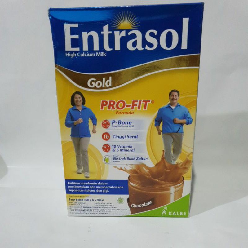 

Susu Entrasol Gold Cokelat 600 Gr