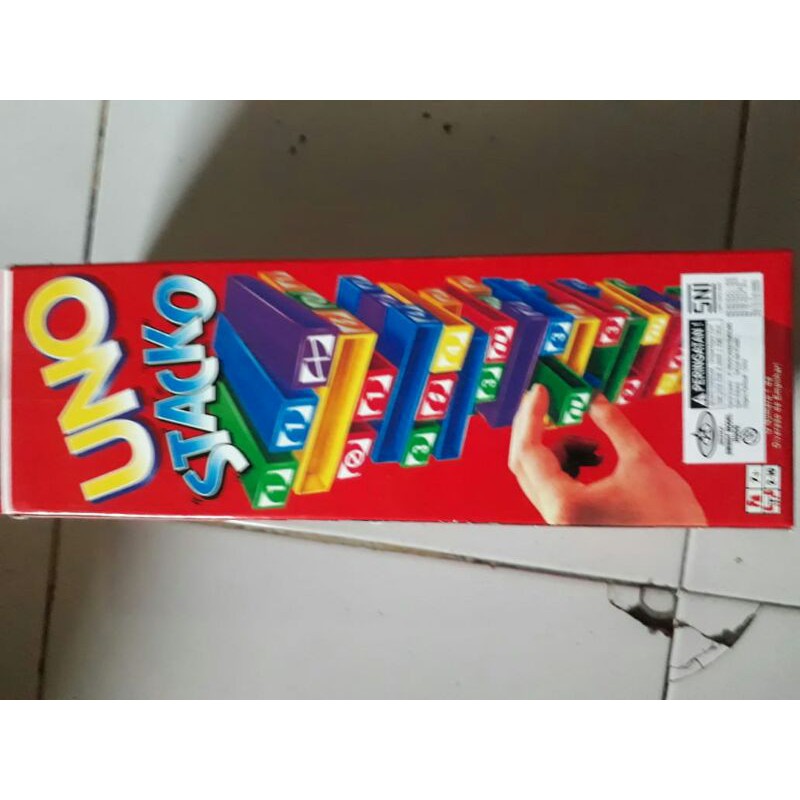 mainan uno stacko