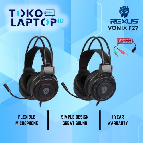 Rexus F27 / F-27 Vonix  Wired Gaming Headset