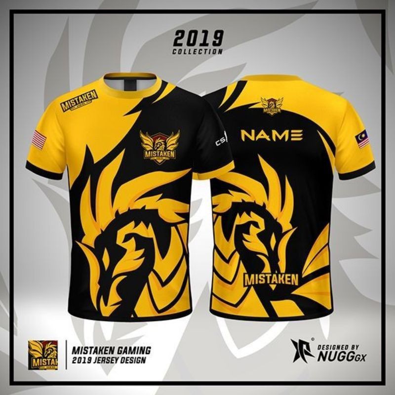 Jersey Gaming Esport custom Freefire, PUBG dan Mobile Legend