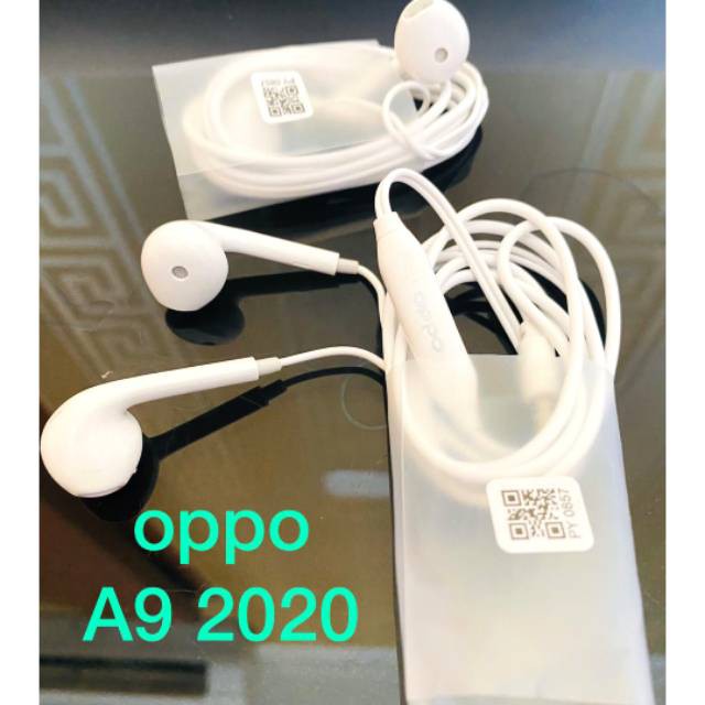 B*   Headset Oppo A9 2020 Original 99%