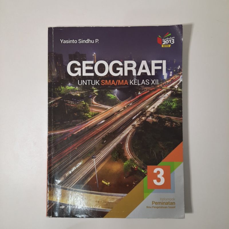 Jual Buku Geografi SMA Kelas 12 Erlangga | Shopee Indonesia