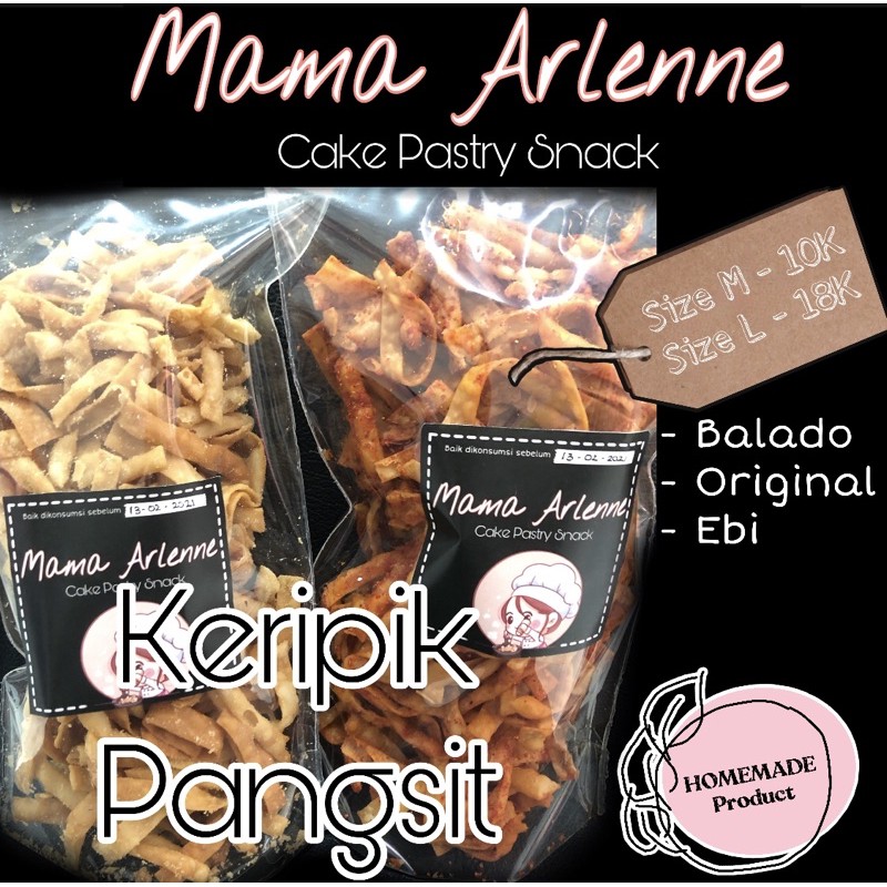 

keripik pangsit keripik bawang enak mama arlenne