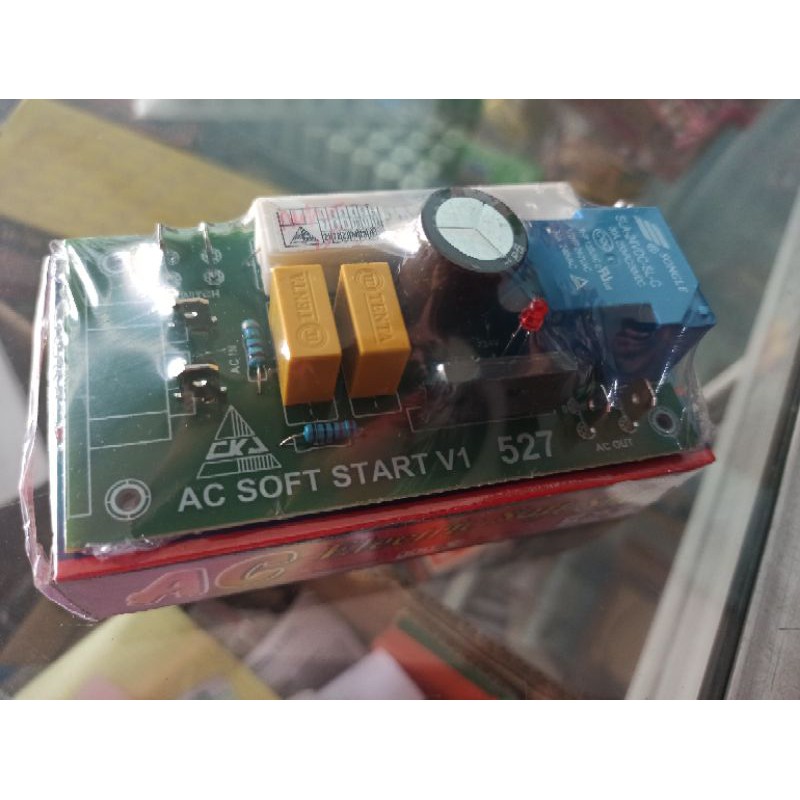 AC SOFT START ( ANTI LISTRIK JEGLEK /DOWN SAAT POWER AWAL DI NYALAKAN)