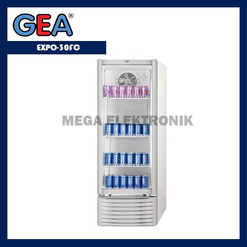 GEA EXPO-30FC Showcase 4 Rak 222 Liter