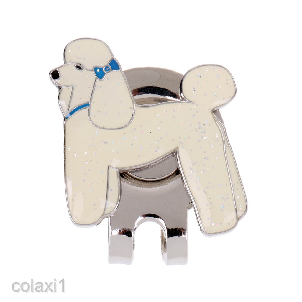 Sturdy Pet Dog Design Magnetic Hat Cap Visor Clip On Golf Ball Marker Gift Shopee Indonesia