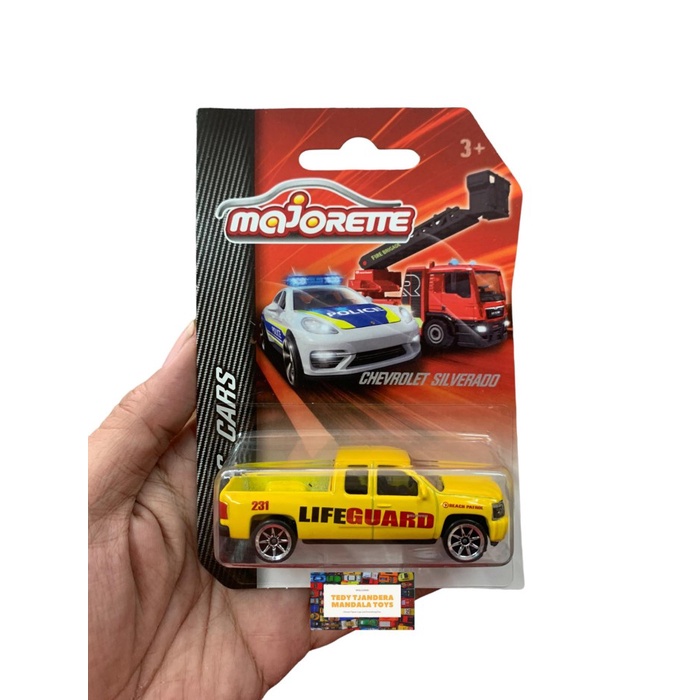 Majorette SOS Cars Chevrolet Silverado Lifeguard