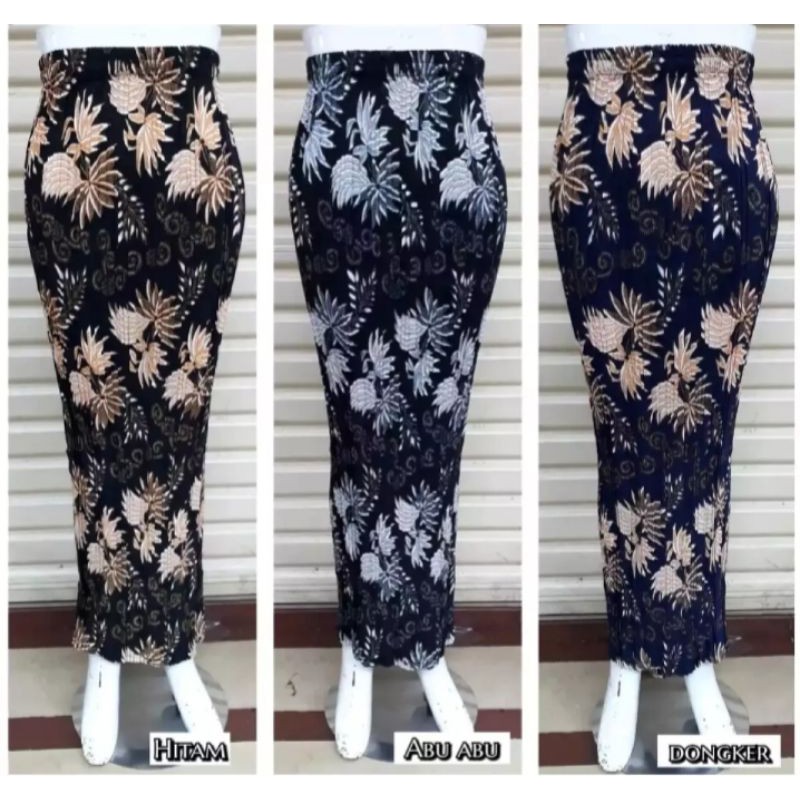 Rok Plisket Batik Original/Bawahan Kebaya/Rok Songket Plisket.