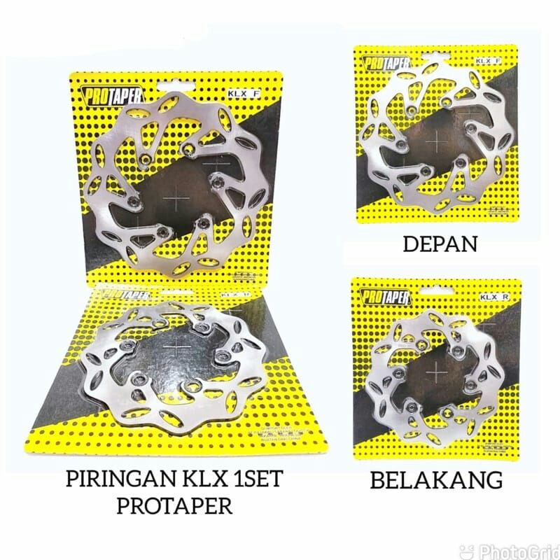 Piringan Klx Set Depan Belakang Protaper