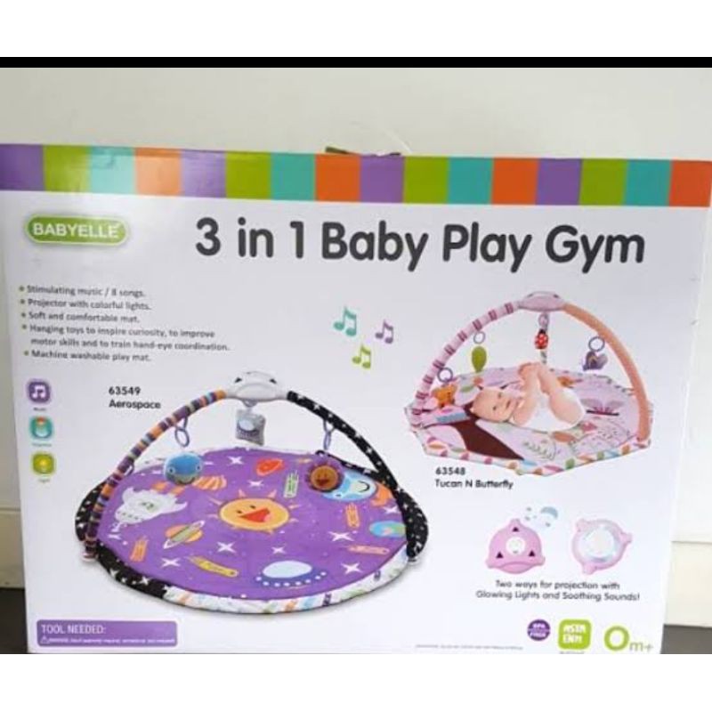 BABY PLAY GYM READY PINK.#BABYIMPORT