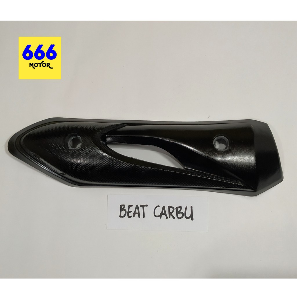 666MOTOR TAMENG KNALPOT / TUTUP COVER PELINDUNG KNALPOT BEAT CARBU