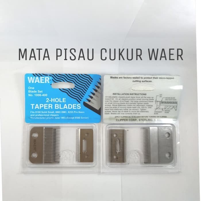 Alat Cukur Rambut Listrik - Waer Proffessional Wa-8808 ORIGINAL