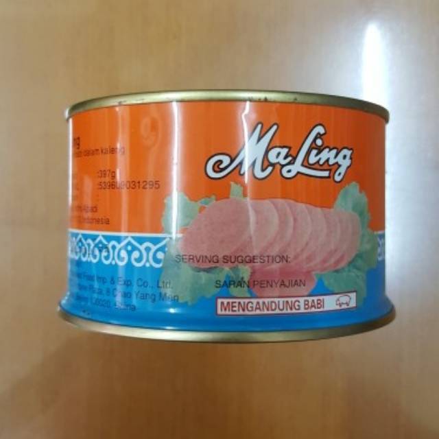 

MaLing Ma Ling ham babi pork luncheon kaleng besar FYF TTS