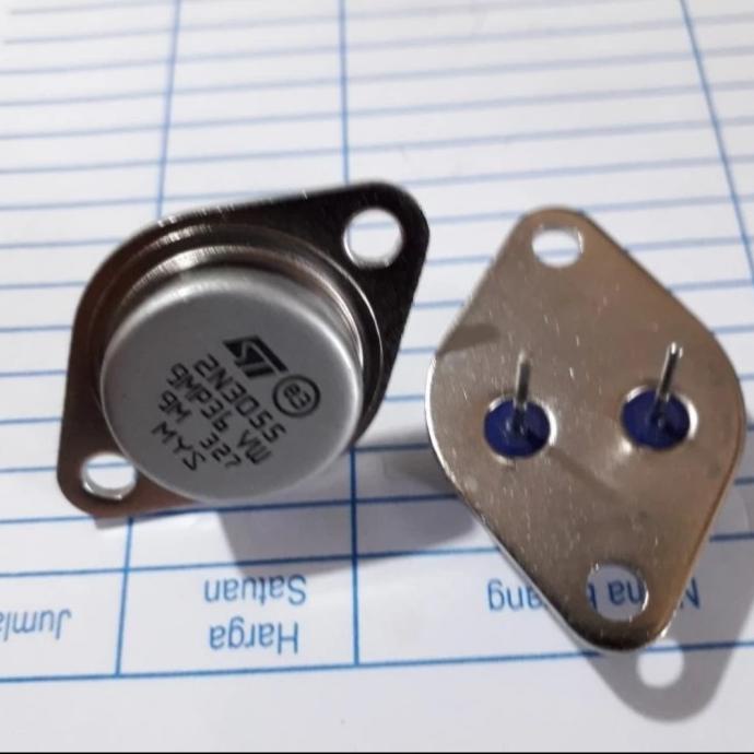 Jengkol Mj2955 2N3055 2N Mj Tip 2955 3055 St Original Asli Bagus