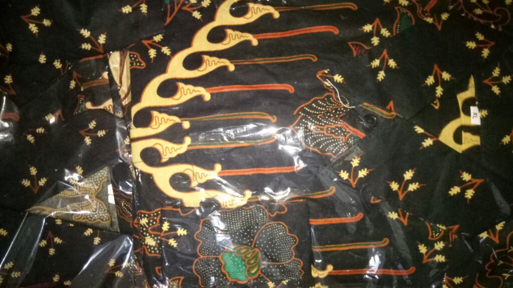 Size M L Xl Xxl Xxxl Bswart Batik Hrb026 Kenongo Hem Pendek Padi Pekalongan M