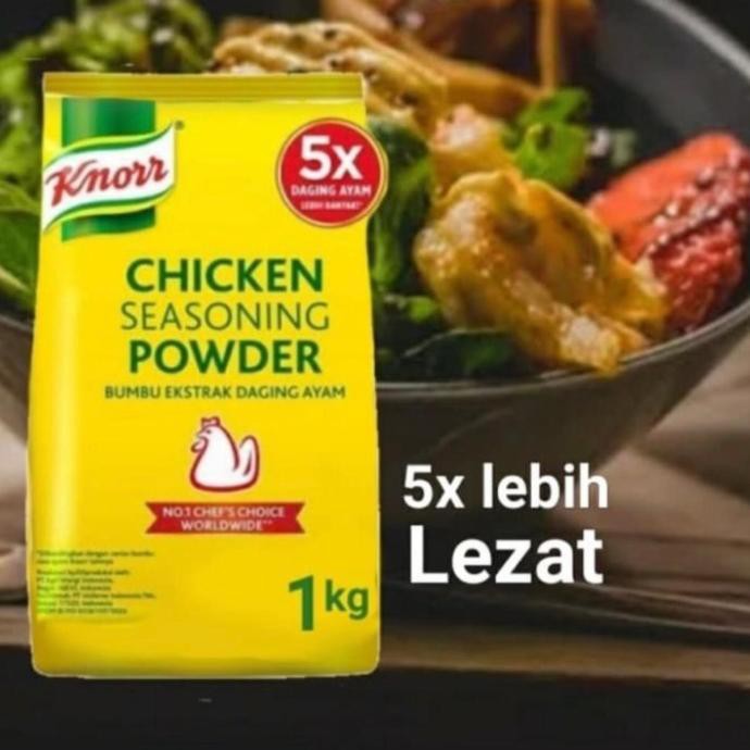 

READYY Knorr knoor chicken seaoning powder refill 1kg / 1000gr PROMO