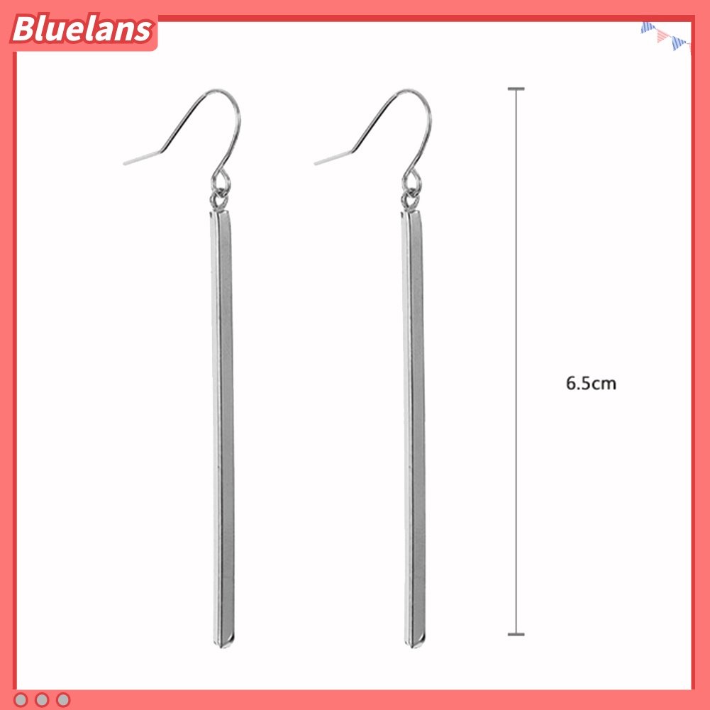 Bluelans 1 Pair Fashion Women Long Pendant Drop Dangle Hook Earrings Party Jewelry Gift