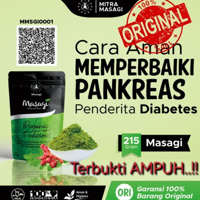 

Sale MASAGI Obat Diabetes Herbal 215 gram Penurun Gula Darah Atasi Kebas /OBAT HERBAL ASAM URAT/OBAT HERBAL PELANGSING/OBAT HERBAL KOLESTEROL/OBAT HERBAL DIABETES